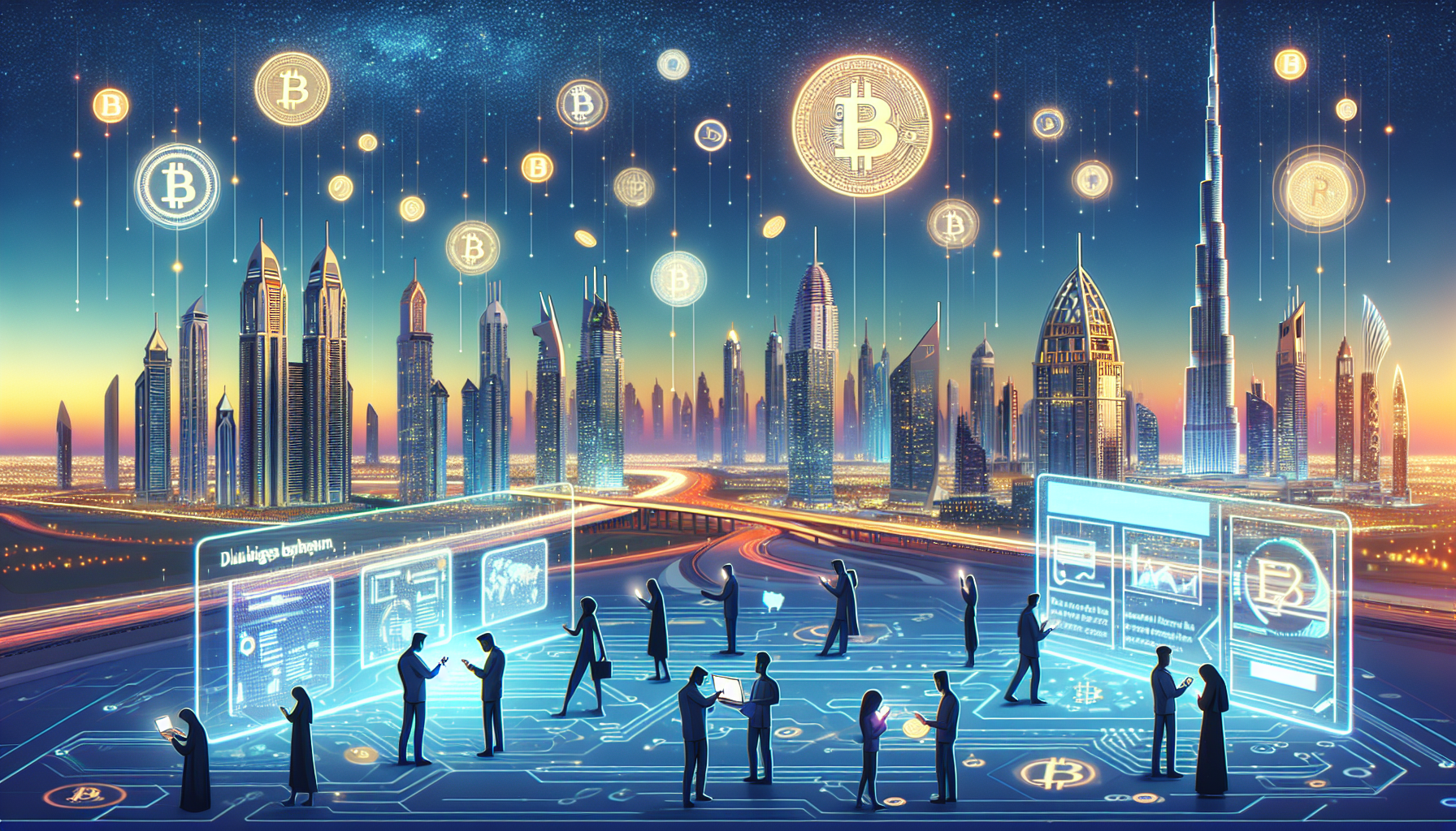 "Dubai Leads the Way in Digital Economy by Allowing Bitcoin and Crypto for Government Services"